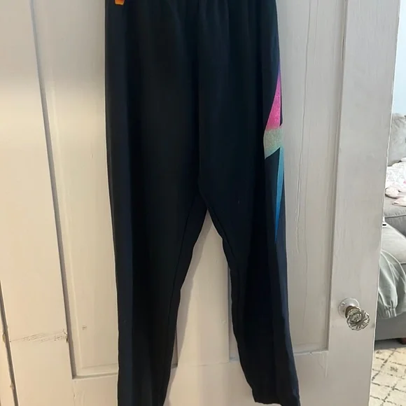 Aviator Nation Pants Jumpsuits Aviator Nation Rainbow